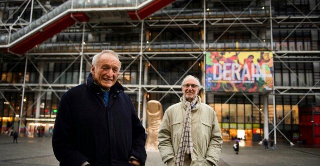 Centre Pompidou  อาคารสาธารณะแนวตั้งที่งามเมื่อมองอีกครั้ง  ในความระลึกถึง Richard Roger