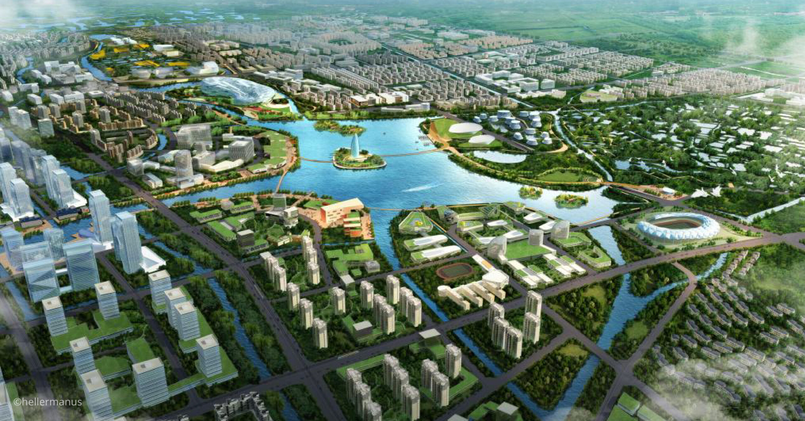 Hangzhou Future Sci-Tech City ย้อนดูผังเมืองหางโจว และกลยุทธ์การพัฒนาสู่การเป็นเมืองแห่งนวัตกรรมและเทคโนโลยี