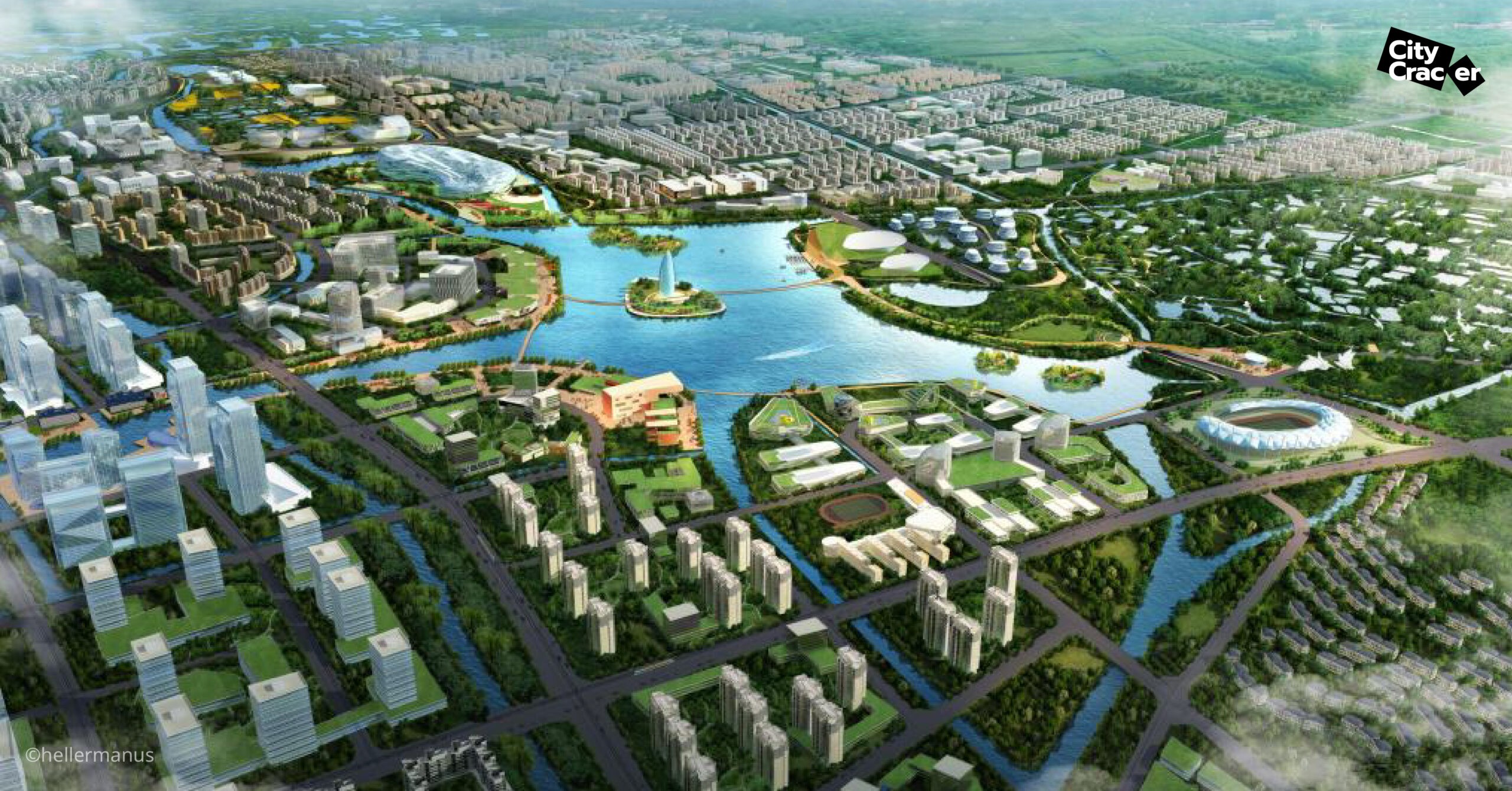 Hangzhou Future Sci-Tech City ย้อนดูผังเมืองหางโจว และกลยุทธ์การพัฒนา ...